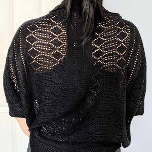 3/$15🍎Crochet Shrug - Size S/M